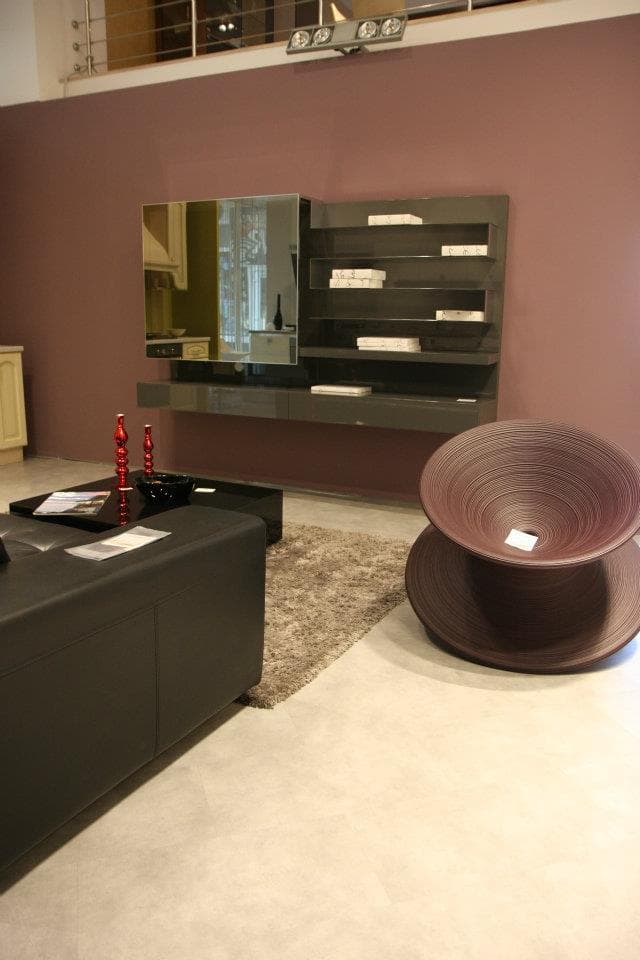 Compoziție living gri lucios 2