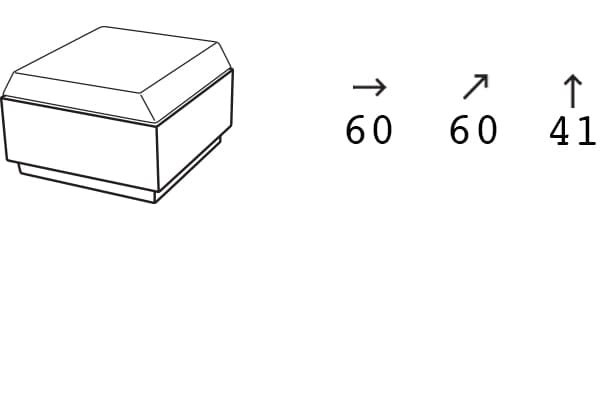 Big Cut Pouf 3
