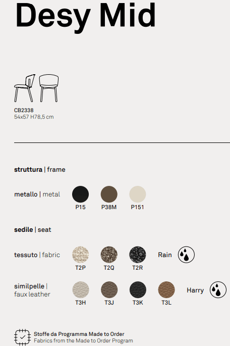 Scaun Desy Mid Cb 2338 4