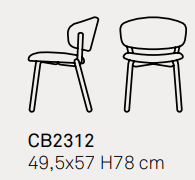 Scaun Desy Cb 2312 6