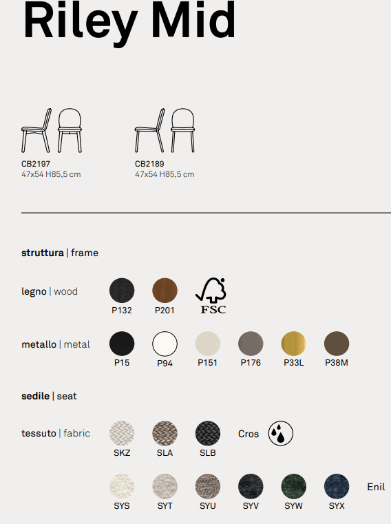 Scaun Riley Mid Cb 2189 4