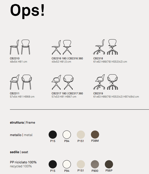 Scaun Ops! Cb 2311 6