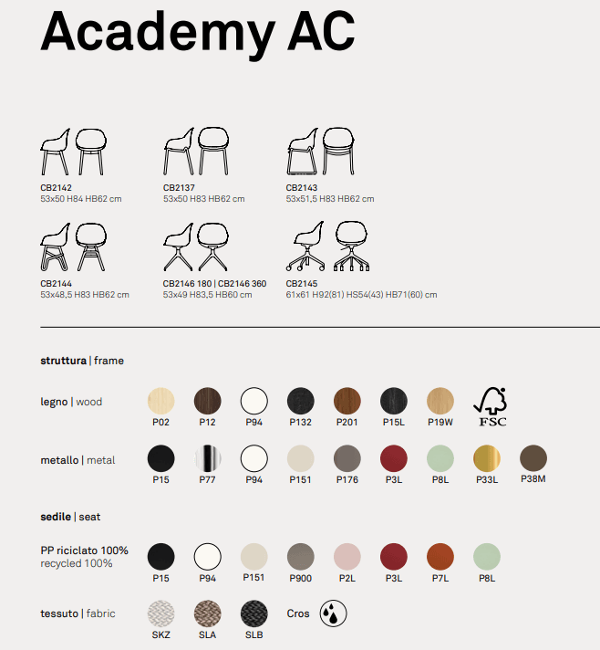 Scaun Academy Cb 2137 5