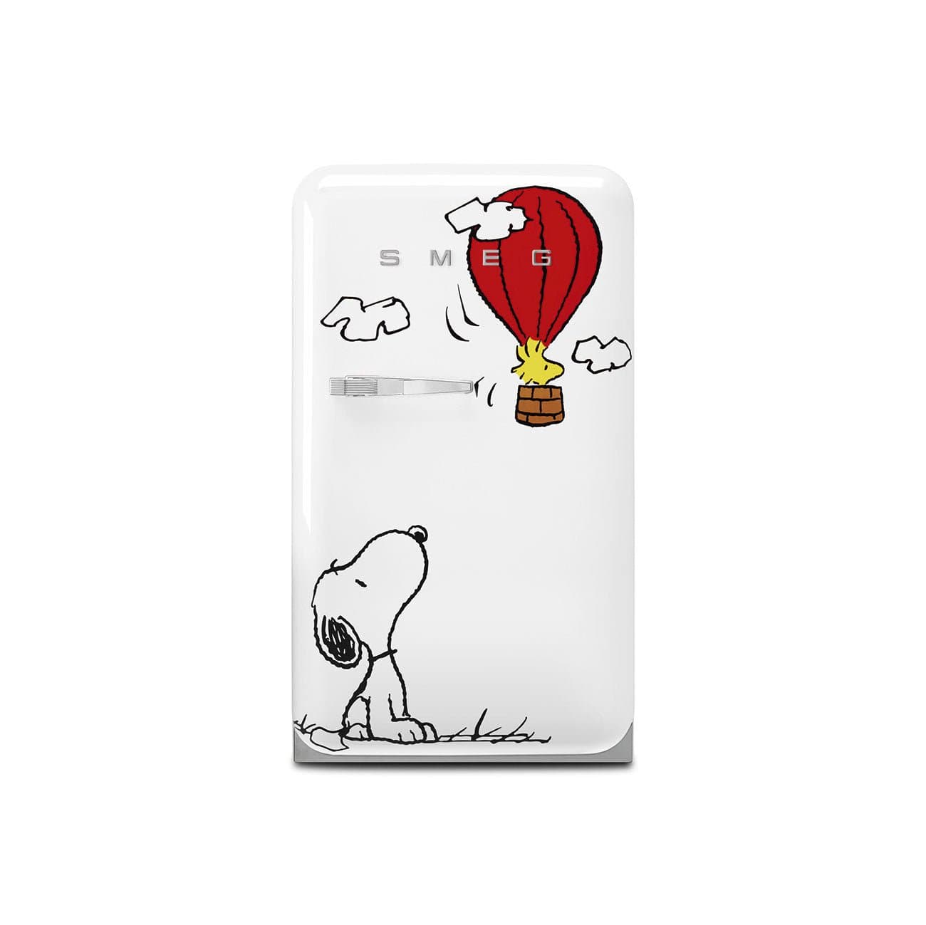 Frigider Smeg 50' Style Snoopy FAB10RDSN5 5