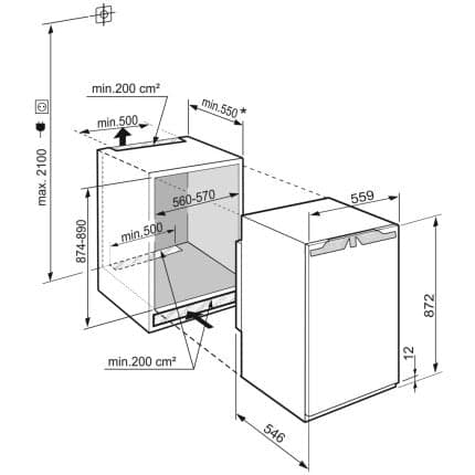 Frigider incorporabil Liebherr IRc 3950 4