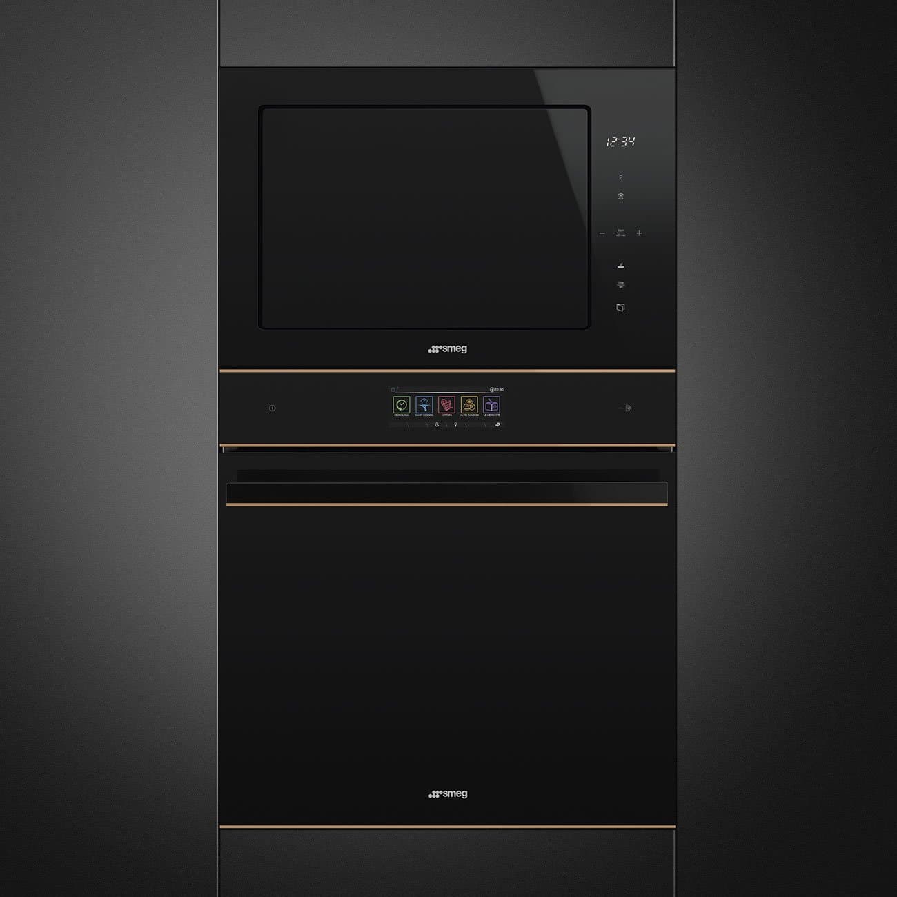 Cuptor cu microunde incorporabil Smeg FMI625CN 2