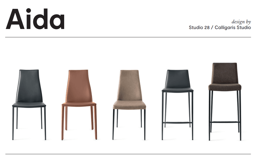 Scaun de bar  AIDA  CS2017 4