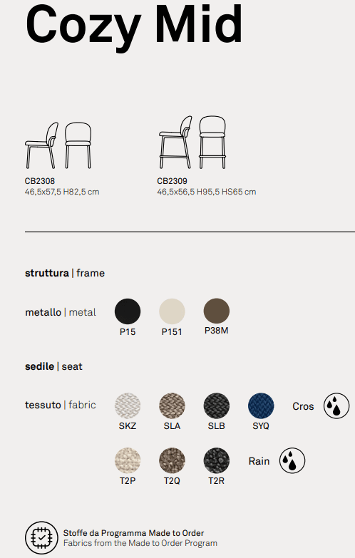 Scaun Cozy Mid Cb 2308 5