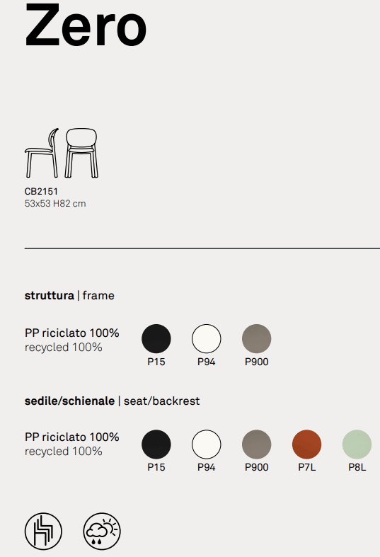 Scaun Zero Cb 2151 3