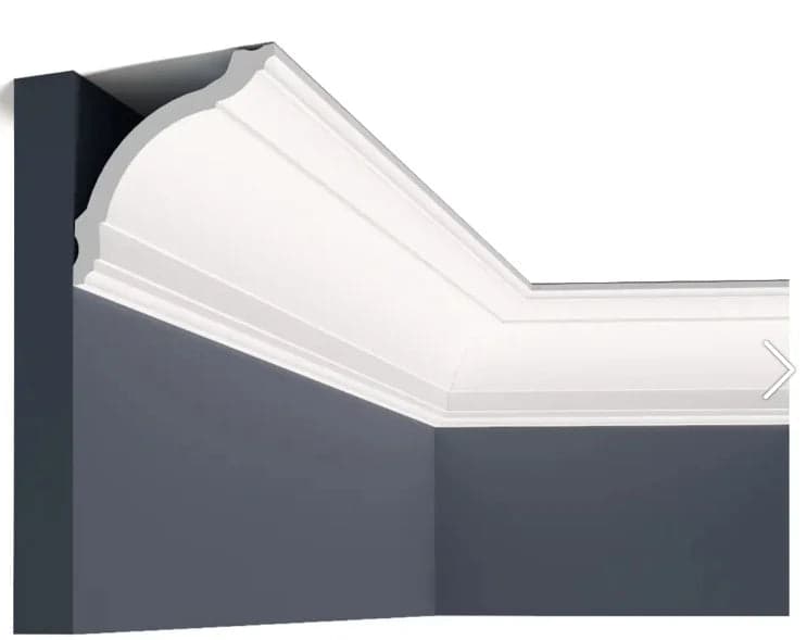 Cornisa decorativa din polimer rigid C17 - 9.3x9.5x200 cm 4