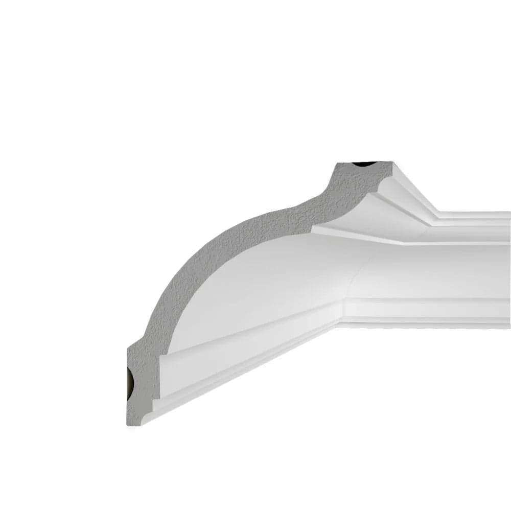 Cornisa decorativa din polimer rigid C17 - 9.3x9.5x200 cm 5