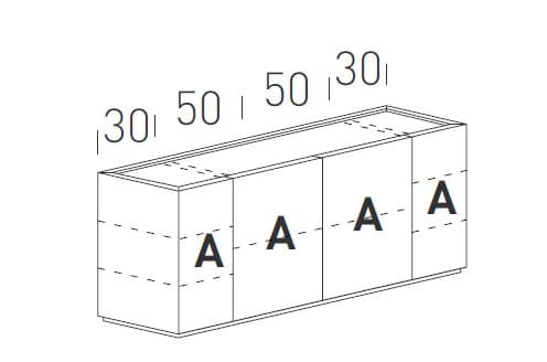 Comoda de living Cornice 12