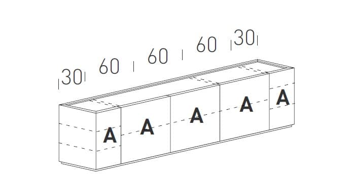 Comoda de living Cornice 9