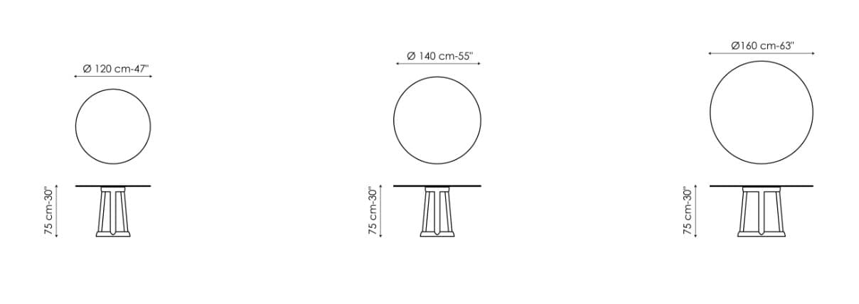 Masa de dining Greeny 7