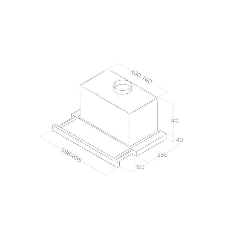 Hota incorporabila telescopica Elica PRF0037992B 3