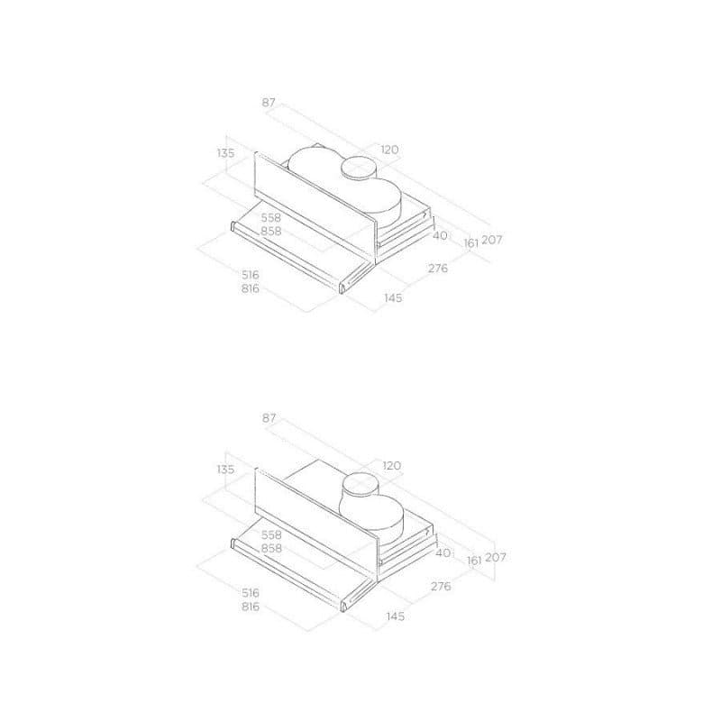Hota incorporabila telescopica Elica PRF0121068B 3