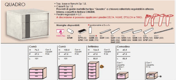 Comoda Quadra 11