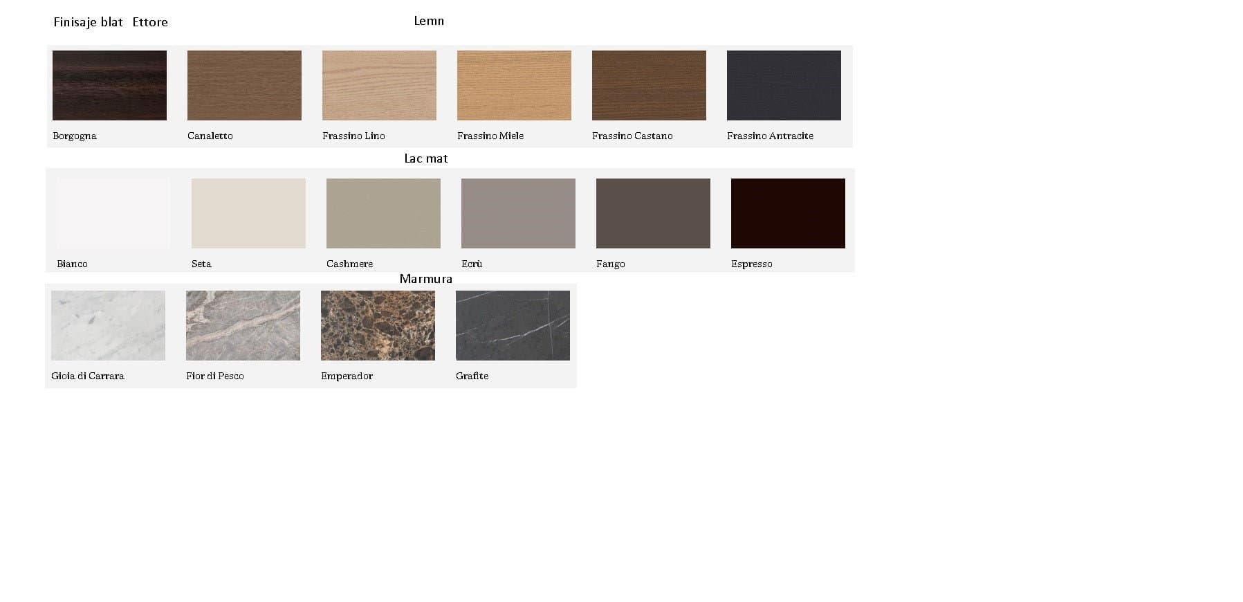 Masa de dining Ettore and Ettorino 11