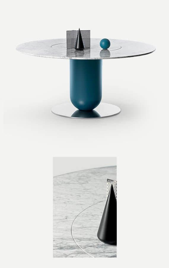 Masa de dining Ettore and Ettorino 7