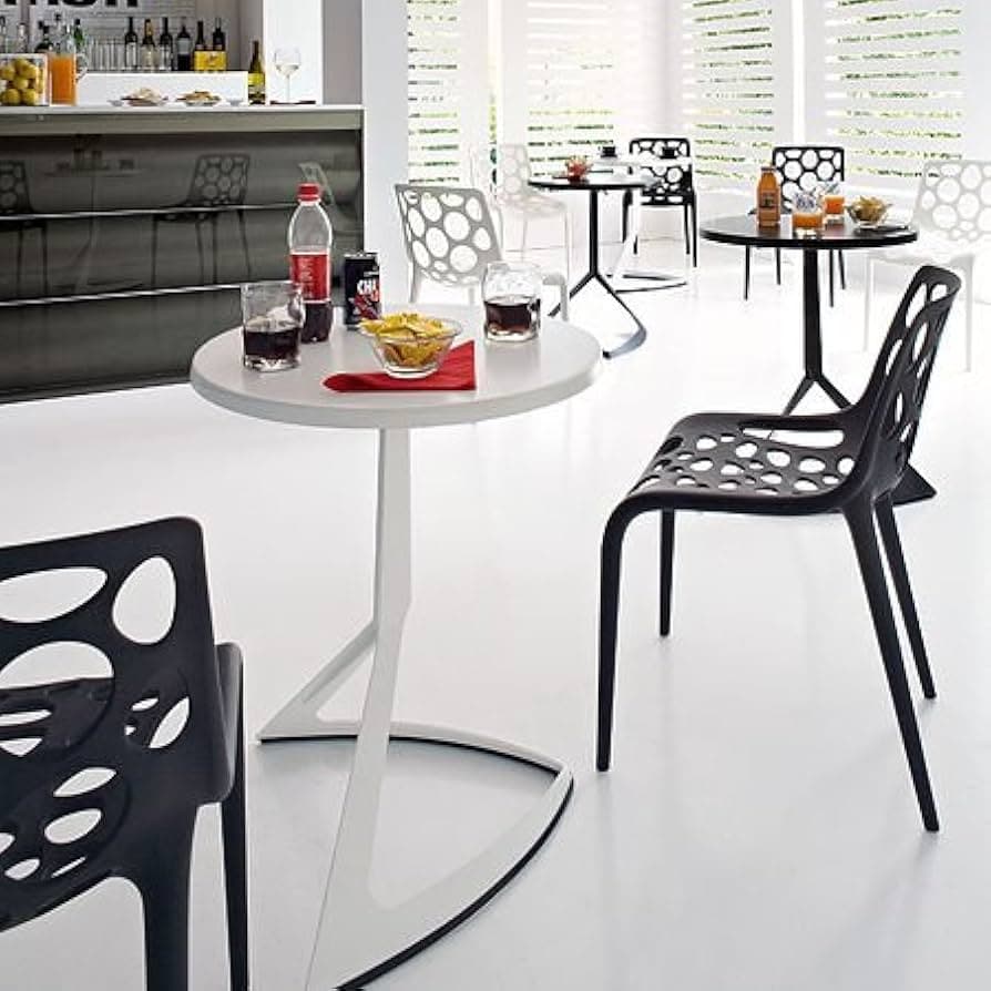 Masă outdoor Calligaris CS/4052 — Ø60 × H75, alb 2