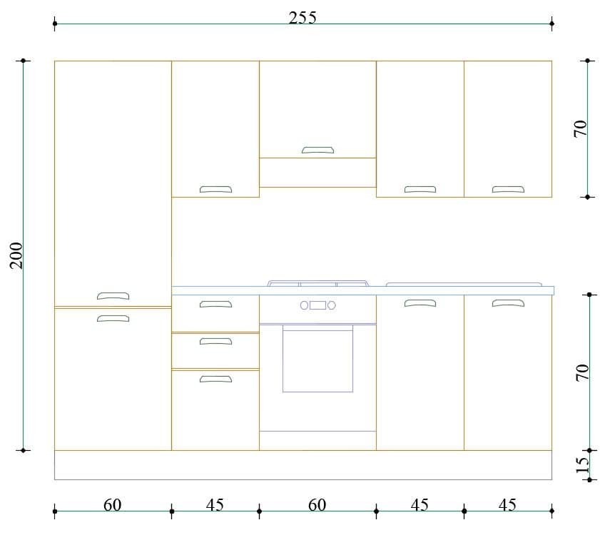 Bucatarie model Angel 5