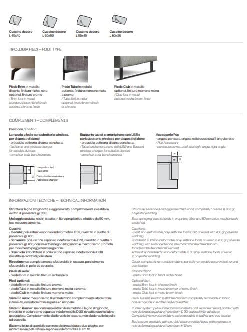 Canapea Space Fly 68