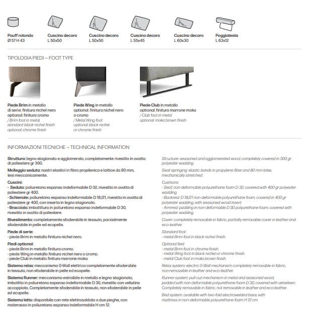 Canapea Space Look 68