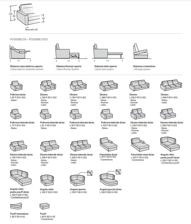 Canapea Swing Slick 11