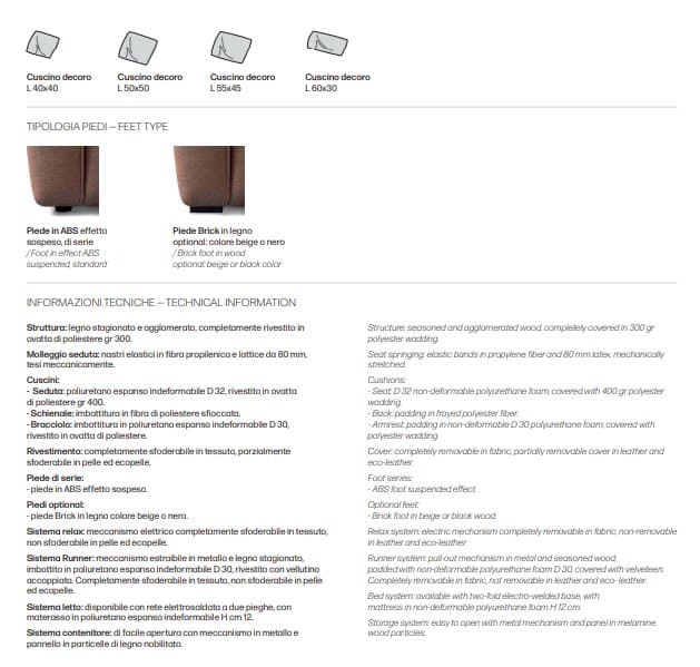 Canapea Swing Tender 70