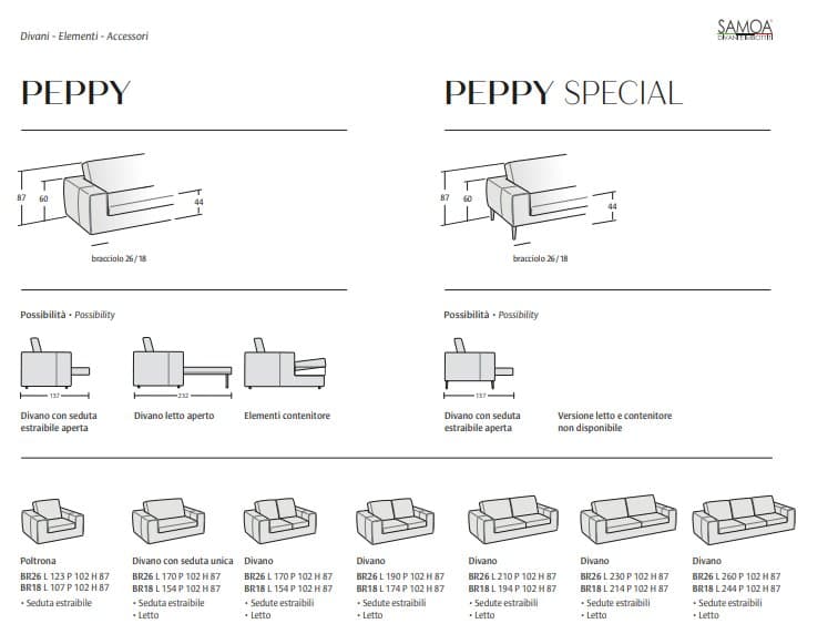 Canapea Peppy 61