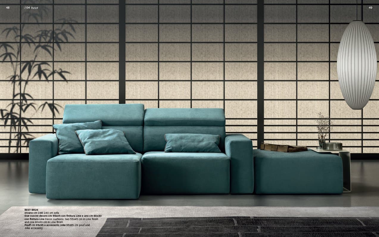 Samoa Canapea Extensibilă cu Pat, Spatiu de Depozitare, Tapiterie Textilă 56