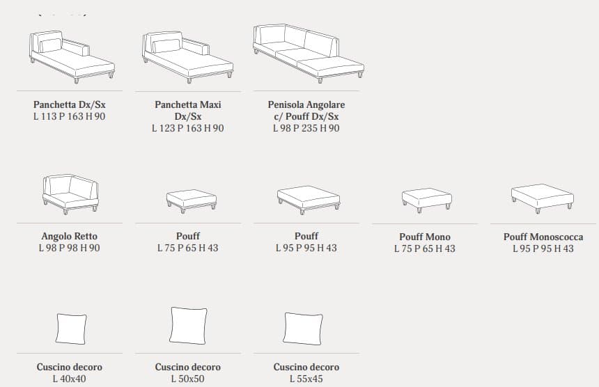 Canapea Living Chic 59