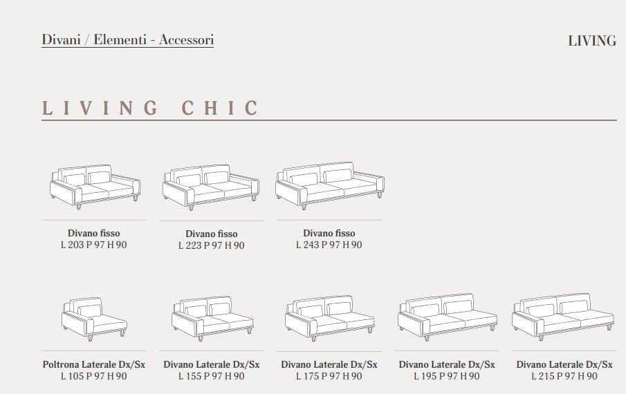 Canapea Living Minimal 63