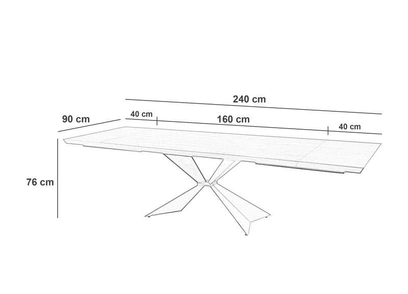 Masa de dining Stark 8