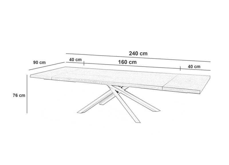 Masa de dining Spike 8