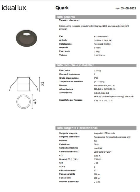Spot Quark fi 08w 4