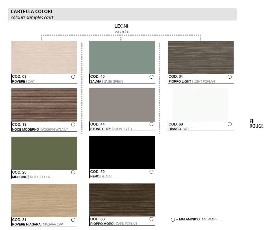 Corp cu sertare Fil Rouge 10