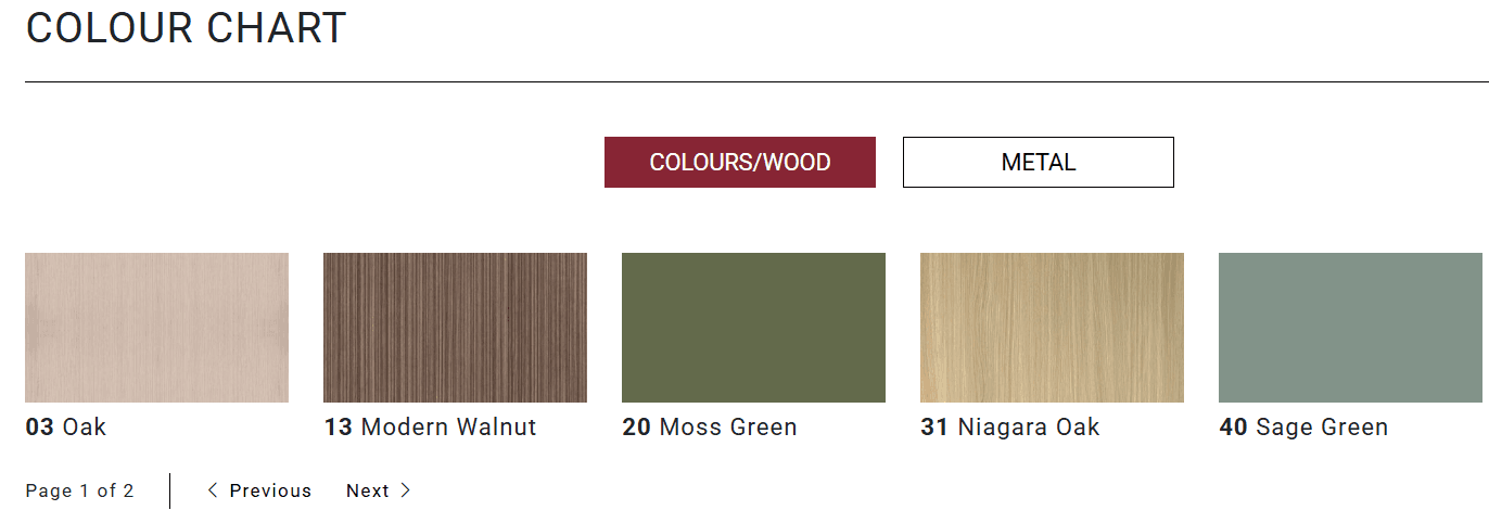 Corp cu sertare Fil Rouge 10