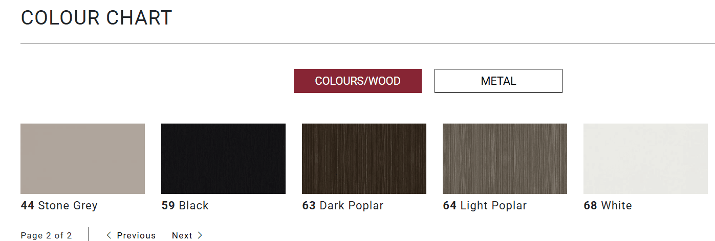 Corp cu sertare Fil Rouge 9