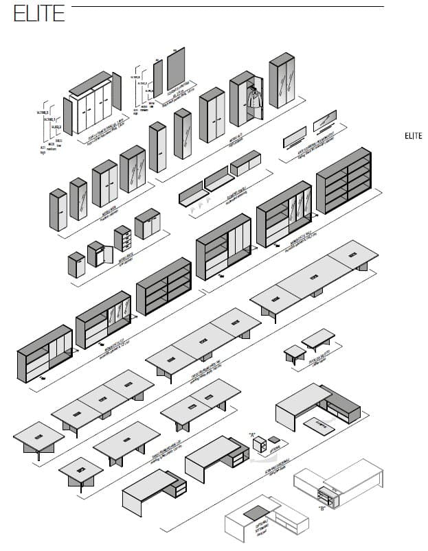 Birou Directorial Elite 12