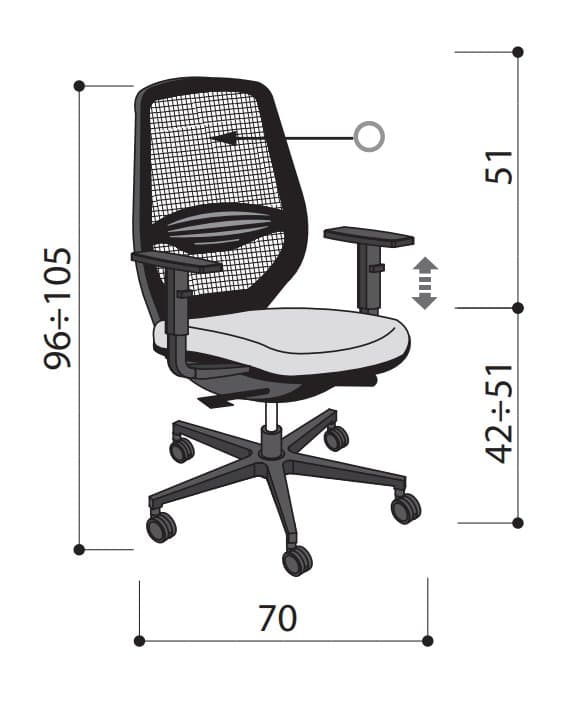 Scaun de birou Cast 17