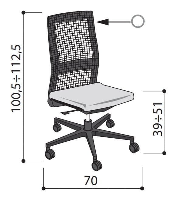 Scaun de birou Hello 17