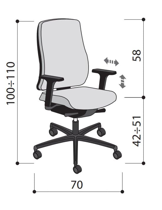 Scaun de birou Oscar 17