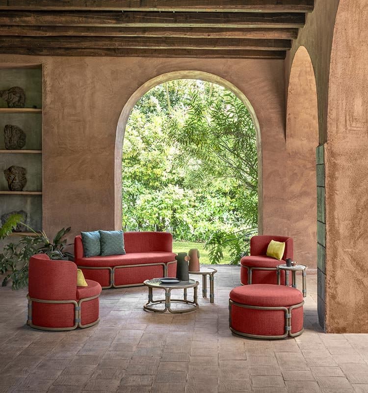 Canapea de exterior Rotin 3