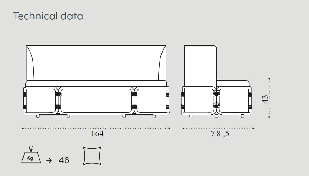 Canapea de exterior Rotin 5