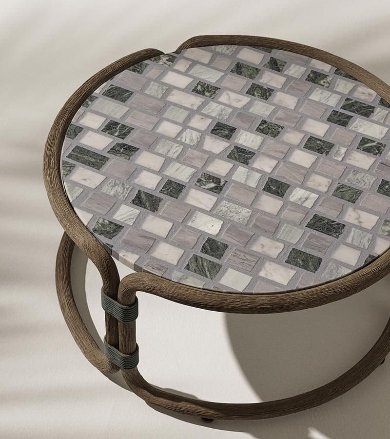 Masuta de cafea de exterior Rotin