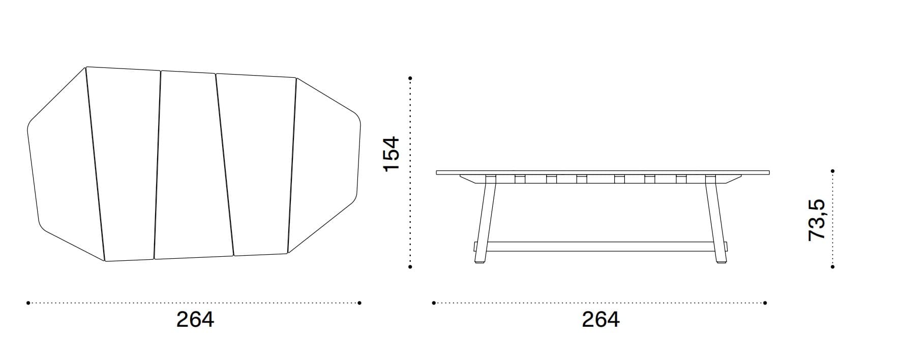 Masa pentru exterior Rafael 3