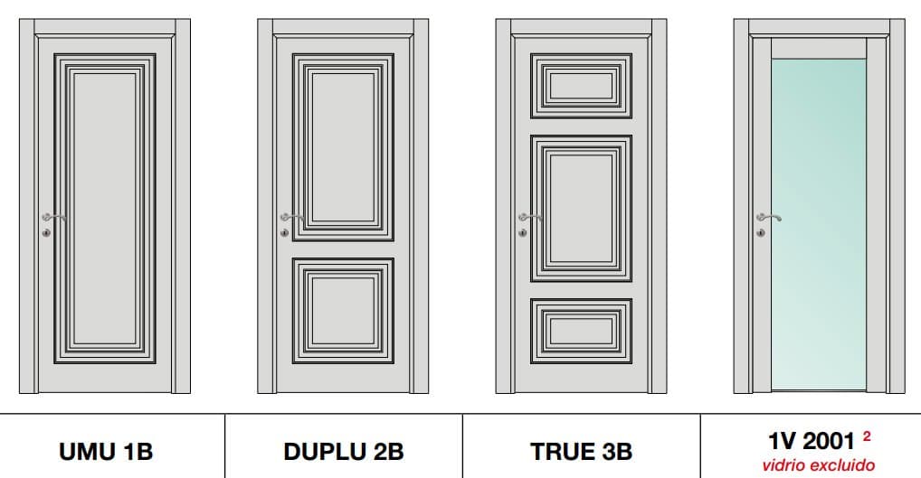 Usa de interior clasica Dore 5