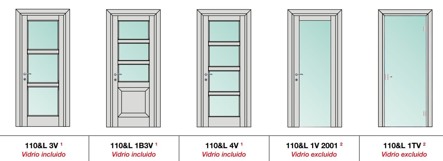 Usa de interior clasica 110 e Lode 8