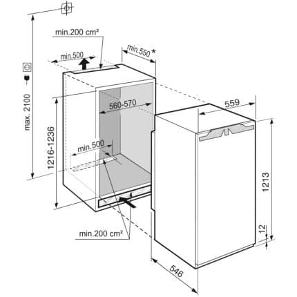 Frigider incorporabil Liebherr IRd 4150 4